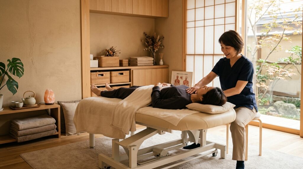 守山区の整体院フィジオサロンキムラ｜理学療法士による根本改善・プライベート施術室