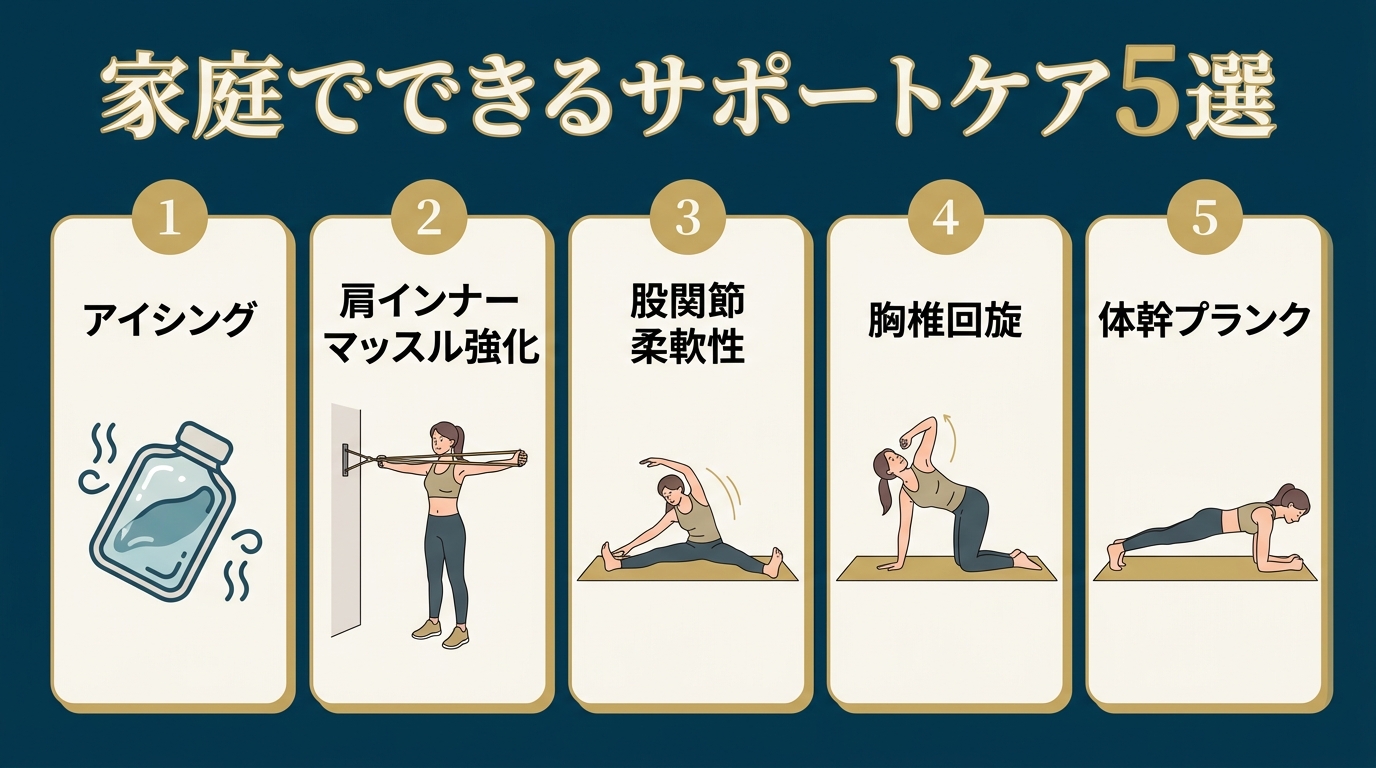 野球肘 家庭でできるサポートケア5選